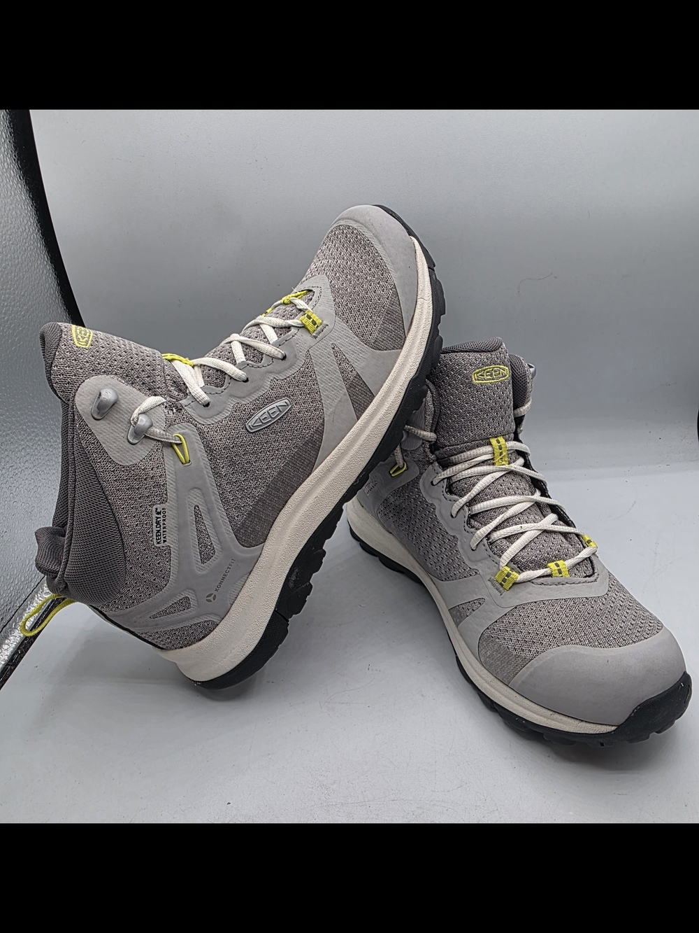 Keen Terradora II Mid Waterproof Hiking Boot Womens Size 8 Vapor 1026016.